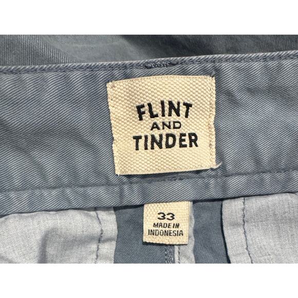 Flint and Tinder Light Blue Chino Shorts - Size 33 - Picture 4 of 6